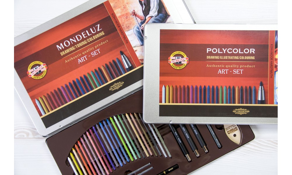 Zestawy studyjne Polycolor i Mondeluz Art set